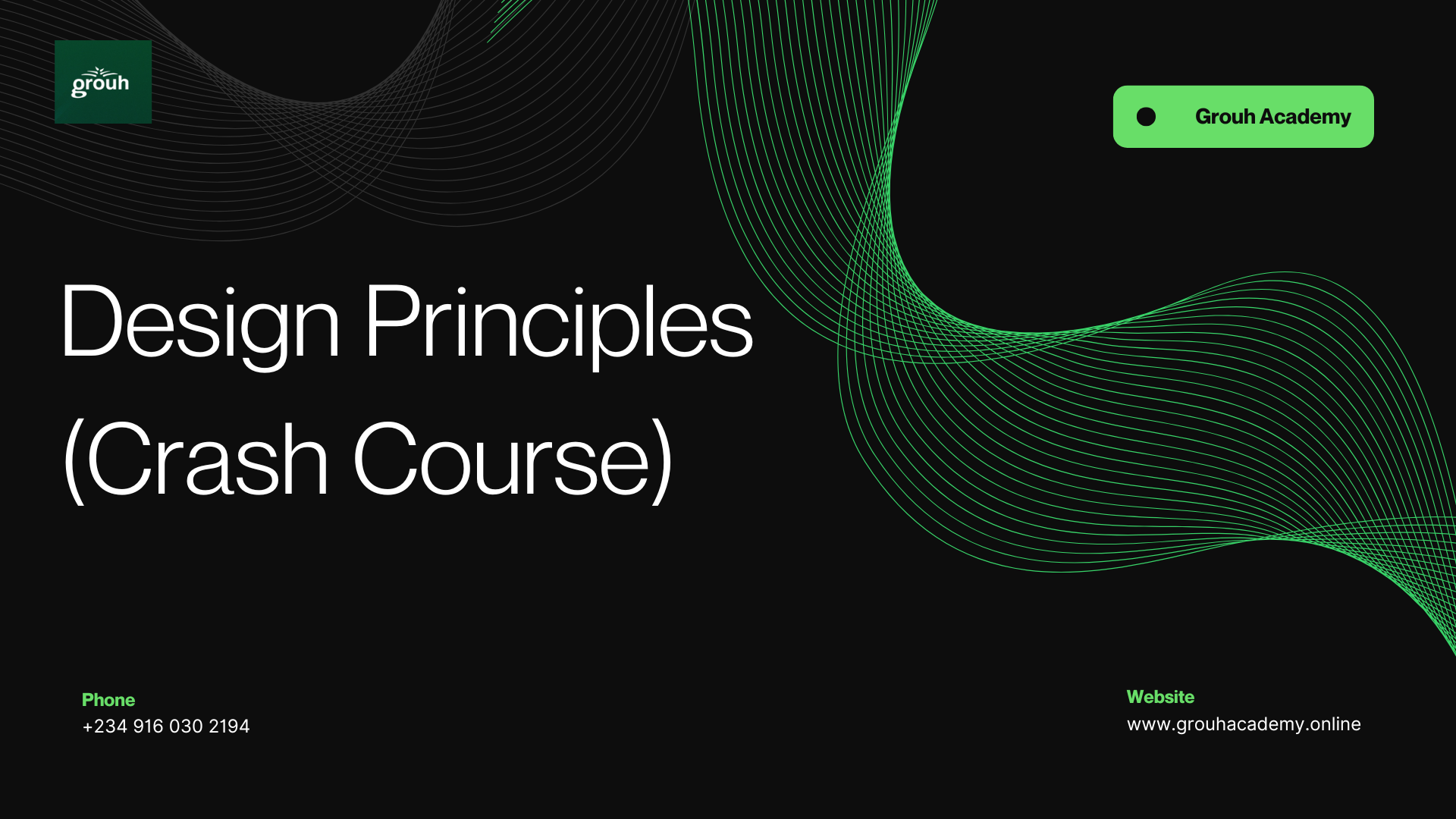 Crash Course: Essential Design Principles for Social Media